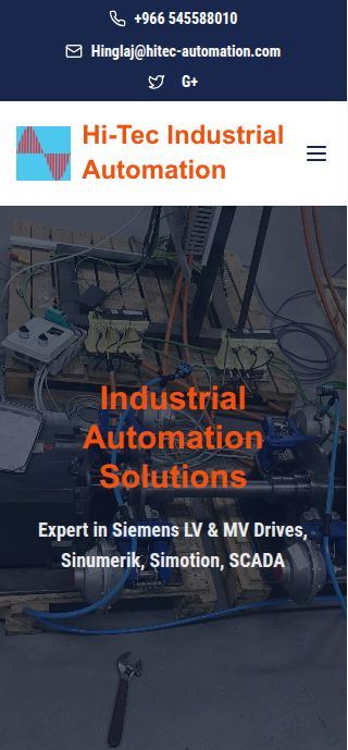 Hi-Tec Automation Mobile View